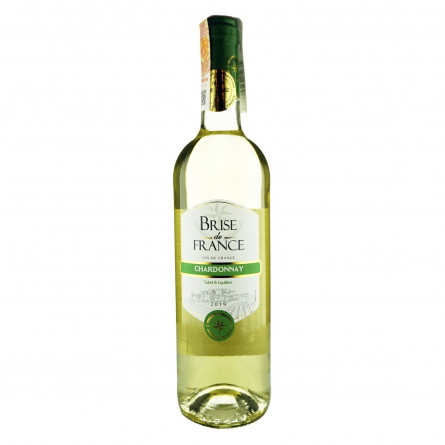 Вино Brise de France Chardonnay біле сухе 12,5% 0,75л slide 5