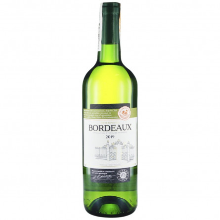 Вино Expert Club Cuvee Narcisse Blanc Sec Bordeaux біле сухе 11,5% 0,75л slide 1