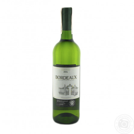 Вино Expert Club Cuvee Narcisse Blanc Sec Bordeaux біле сухе 11,5% 0,75л slide 2