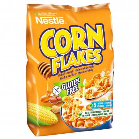 Готовий сухий сніданок NESTLÉ® HONEY CORN FLAKES без глютену 250г slide 1