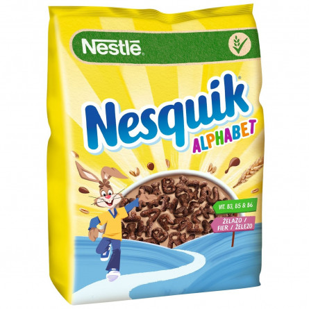 Готовий сухий сніданок NESTLÉ® NESQUIK® Alphabet 460г slide 1