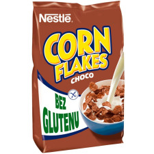 Готовий сухий сніданок NESTLÉ® Corn Flakes Choco з какао без глютену 450г mini slide 1