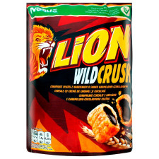 Завтрак сухой NESTLÉ® LION® Wildcrush подушечки 350г mini slide 1