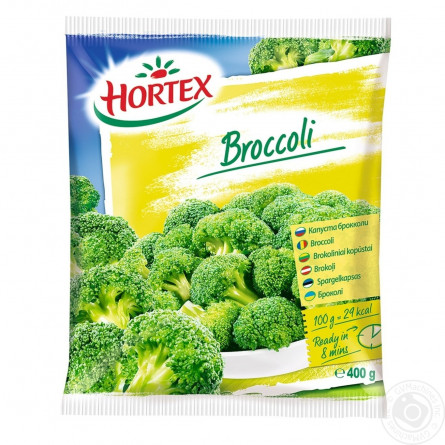 Капуста броколі Hortex заморожена 400г slide 1