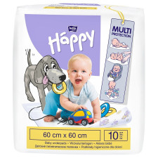 Пелюшки Bella Happy Baby гігієнічні 60х60см 10шт mini slide 1