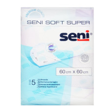 Пелюшки одноразові Seni Soft Super 60*60см 5шт mini slide 2