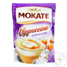 Напій кавовий Mokate Капучино карамель розчинний 110г mini slide 1