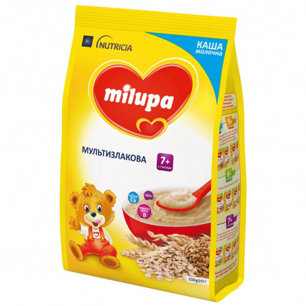 Каша Milupa Nutricia молочная мультизлаковая 210г slide 2
