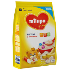 Каша Milupa молочная рисовая с бананом 210г mini slide 6
