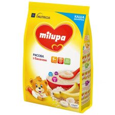 Каша Milupa молочна рисова з бананом 210г mini slide 7
