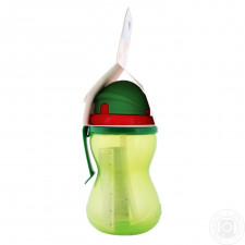 Поїльник Canpol babies з трубочкою зелений 370мл mini slide 3