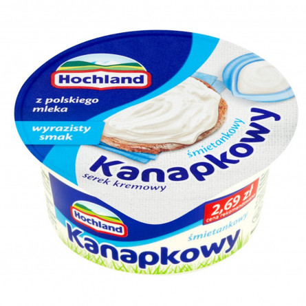Крем-сир Hochland Kanapkowy вершковий 61% 130г slide 2