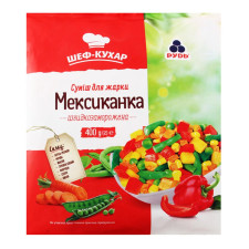Смесь овощная Рудь Мексиканка для жарки 400г mini slide 1