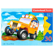 Іграшка-Пазл Castorland 30 транспорт mini slide 1