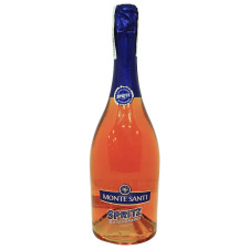 Винний ігристий напій Monte Santi Spritz рожевий солодкий 10% 0,75л mini slide 6