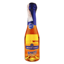 Винний ігристий напій Monte Santi Spritz рожевий солодкий 10% 200мл mini slide 1