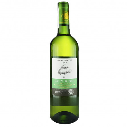 Вино La Croix du Pin Sauvignon Blanc Pays D'OC белое сухое 12% 0,75л slide 4