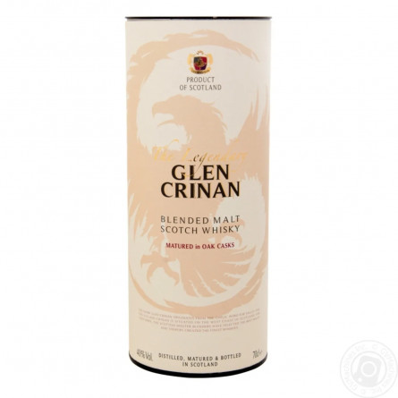 Віскі Glen Crinan The Legendary 40% 0,7л slide 2