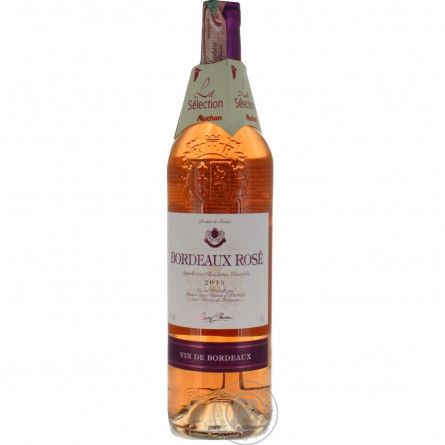 Вино Pierre Canau Bordeux Rose рожеве сухе 12% 0.75л slide 1