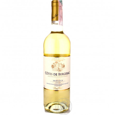 Вино біле Pierre Chanau Cotes de Bergerac напівсолодке 11% 0.75 slide 1