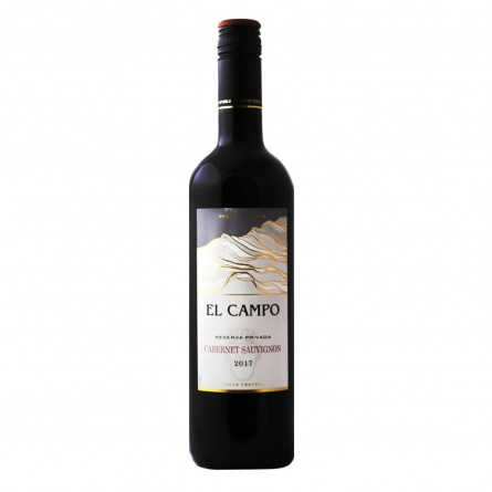 Вино El Campo Cabernet Sauvignon красное сухое 12.5% 0,75л slide 1