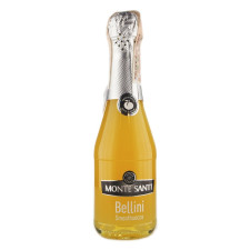 Винний ігристий напій Monte Santi Smoothsecco Bellini білий солодкий 10% 200мл mini slide 1