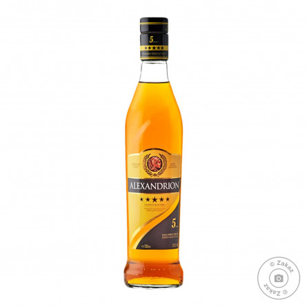 Напій алкогольний міцний Alexandrion 5 зірок 37,5% 0,5л slide 2
