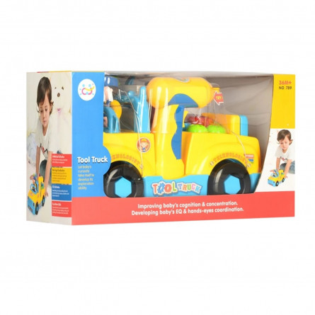 Машинка-конструктор Huile Toys slide 1