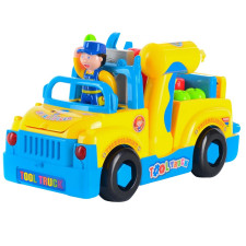 Машинка-конструктор Huile Toys mini slide 2