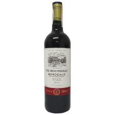 Вино CH Rousseau Rouge Sec Bordeaux красное сухое 12.5% 0,75л mini slide 1
