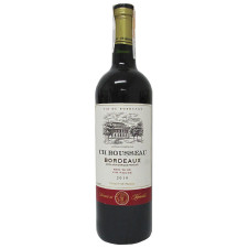 Вино CH Rousseau Rouge Sec Bordeaux красное сухое 12.5% 0,75л mini slide 2