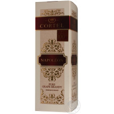 Бренді Cortel Napoleon 40% 0,7л mini slide 3