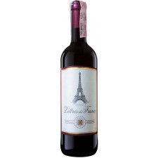 Вино Maison Bouey Lettres De France Rouge Moelleux красное полусладкое 11.5% 0.75л mini slide 1