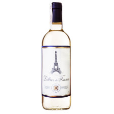 Вино біле Летр де Франс Блан Муалле напівсолодке 11% скляна пляшка 750мл Франція mini slide 1