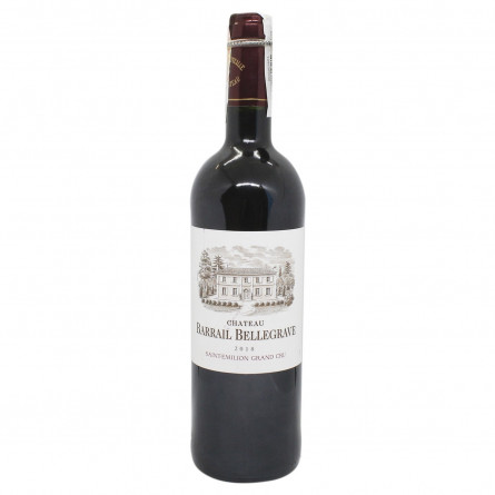 Вино Chateau Barrail Bellegrave Saint-Emilion Grand Cru червоне сухе 14% 0,75л slide 2