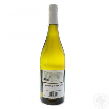Вино Claude Leblanc Premier Cru Montagny AOC біле сухе 12,5% 0,75л slide 2