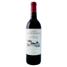 Вино Chateau Lamothe Sandeaux Bordeaux червоне сухе 13% 0,75л mini slide 1