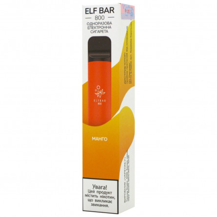 Сигарета Elf Bar електронна 800 Манго 5% 3,2мл slide 2