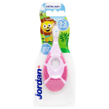 Щітка зубна Jordan Step м'яка для дітей від 0 до 2 років 1шт mini slide 3