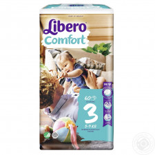 Підгузники Libero Comfort 3 5-9кг 60шт mini slide 2