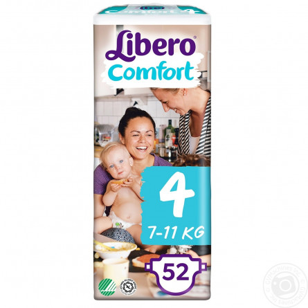 Підгузки Libero Comfort 4 7-11 кг 52шт slide 3