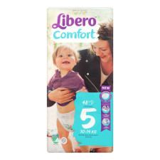 Подгузники Libero Comfort 5 10-14кг 48шт mini slide 2