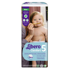 Подгузники Libero Comfort 5 10-14кг 48шт mini slide 4