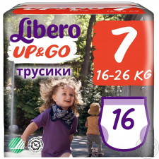 Підгузники-трусики Libero Up&Go 7 16-26кг 16шт mini slide 3