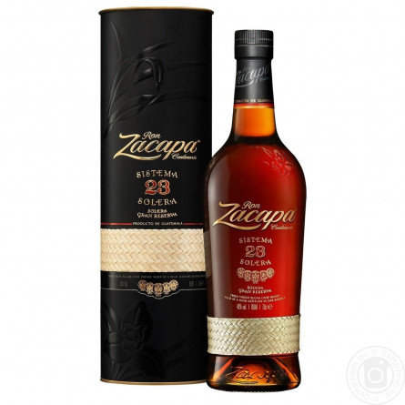 Ром Zacapa Cent 23года 40% 0,7л тубус slide 1