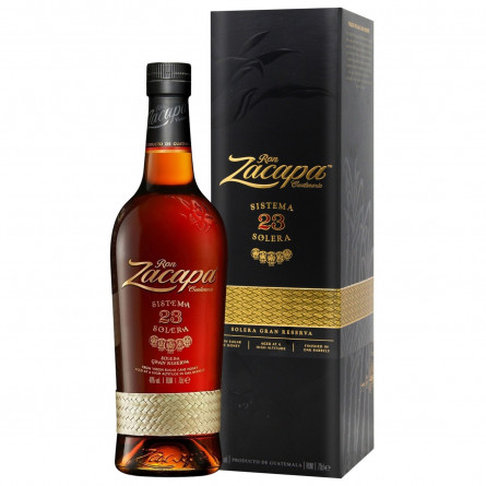 Ром Zacapa Cent 23года 40% 0,7л тубус slide 4