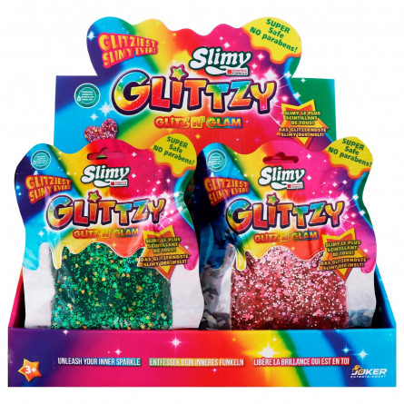Игрушка-лизун Slimy Glitzy 120г в ассортименте slide 2