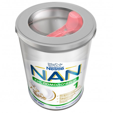 Суміш кисломолочна Nestle Nan 1 суха для дітей з народження 400г slide 2