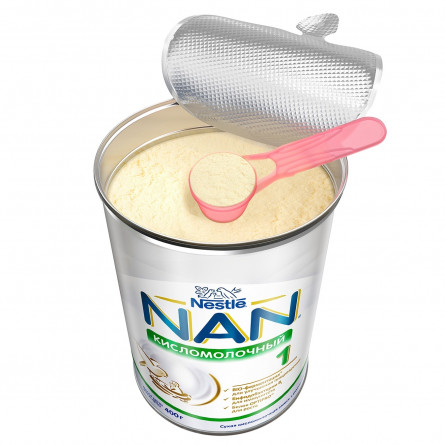 Суміш кисломолочна Nestle Nan 1 суха для дітей з народження 400г slide 4