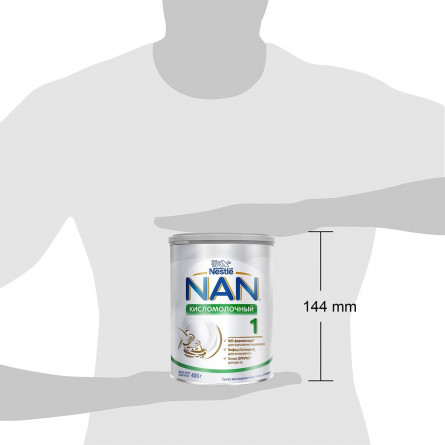 Суміш кисломолочна Nestle Nan 1 суха для дітей з народження 400г slide 5